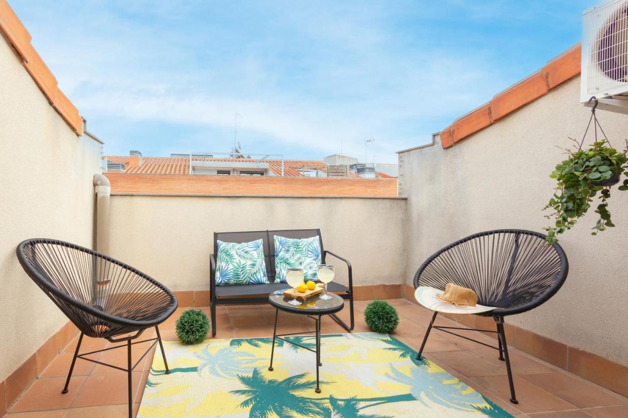 Elegante Duplex En Terrassa, Barcelona Apartment Exterior photo